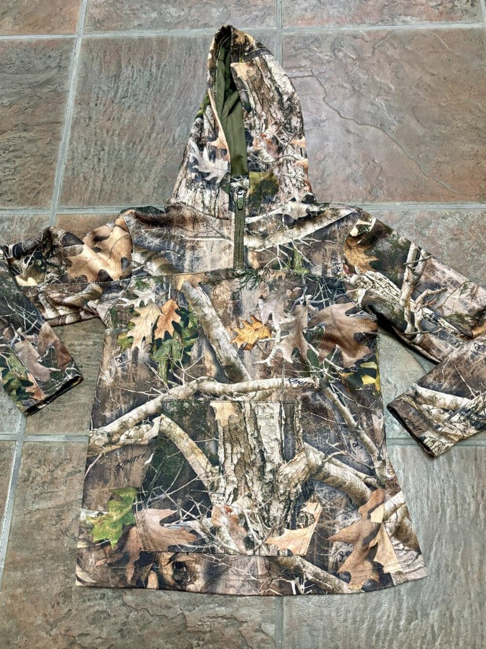 ~~RedHead Youth 8 (M) Camo Full Zip Hoodie True Timber Kanati  ***Shipping Avail